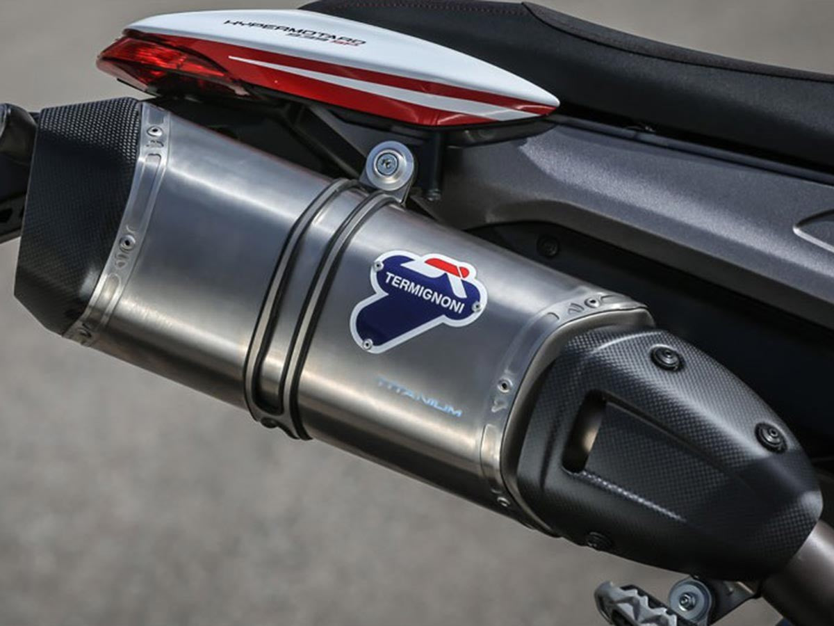 Termignoni Exhaust Muffler Silencer Ducati Hypermotard 2013-2018 - Adventure Parts
