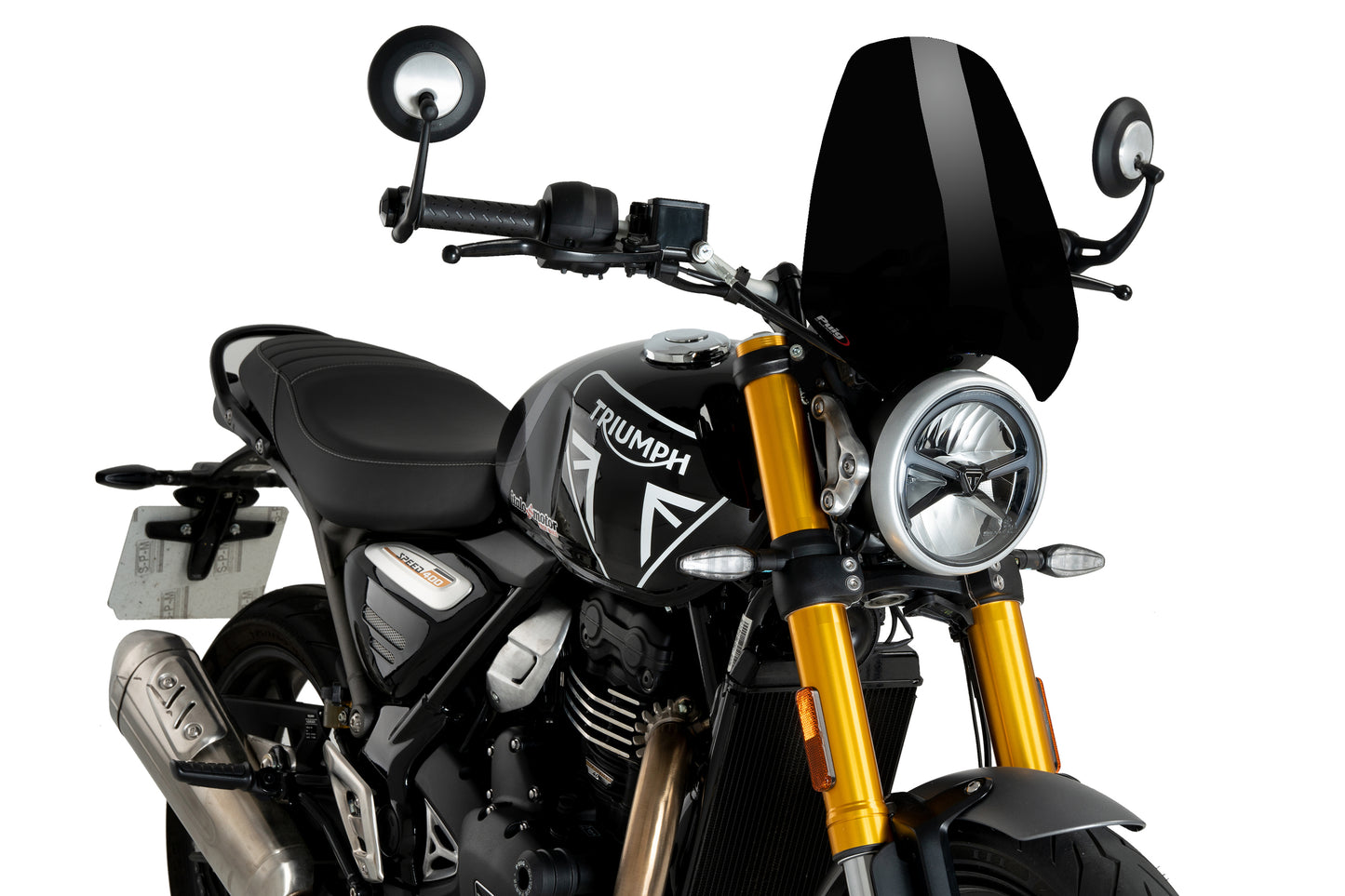 Puig New Generation Windscreen Triumph Scrambler 400X 2024-2025