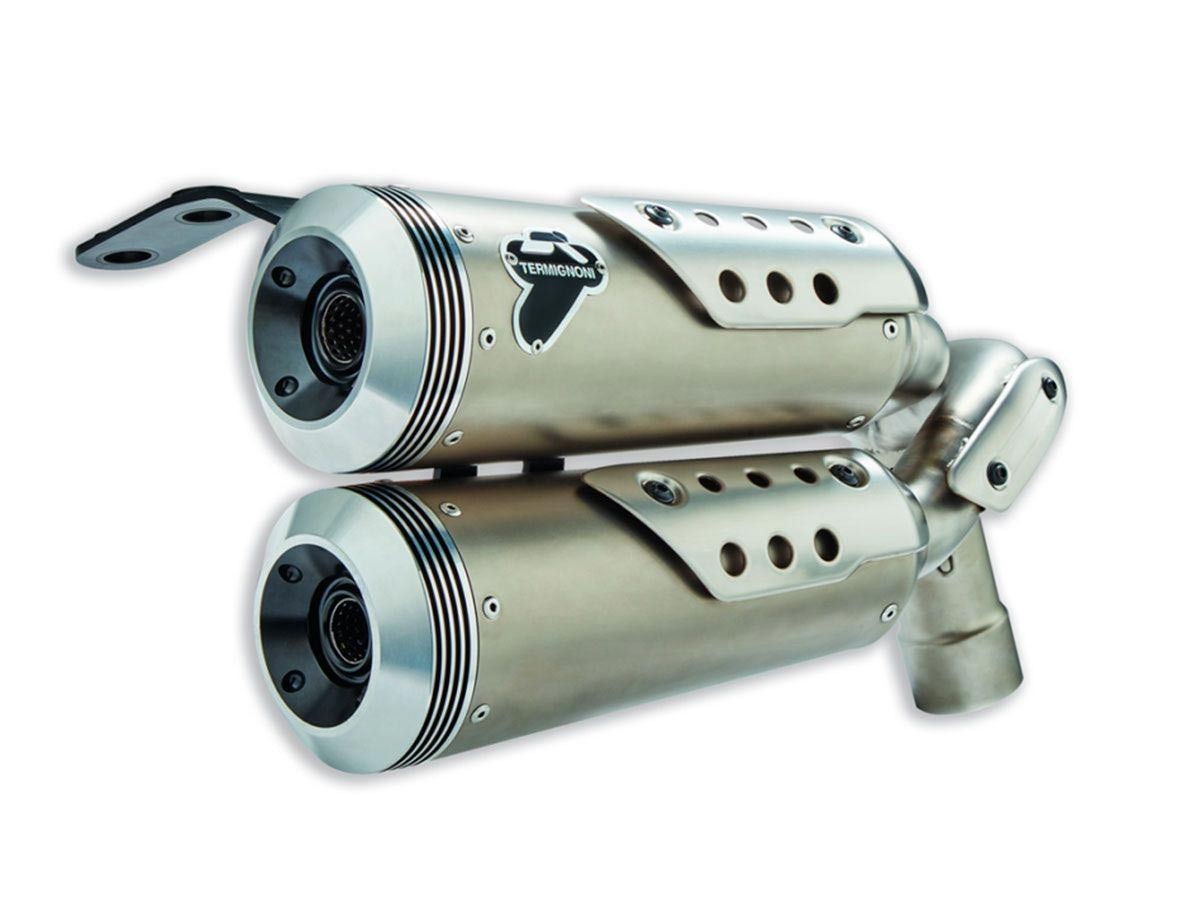 Termignoni Homologated Silencers Ducati Scrambler 2018-2019 - Adventure Parts