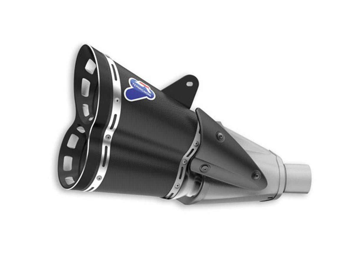 Termignoni Carbon Approved Silencers Ducati Diavel 1200 2014-2018