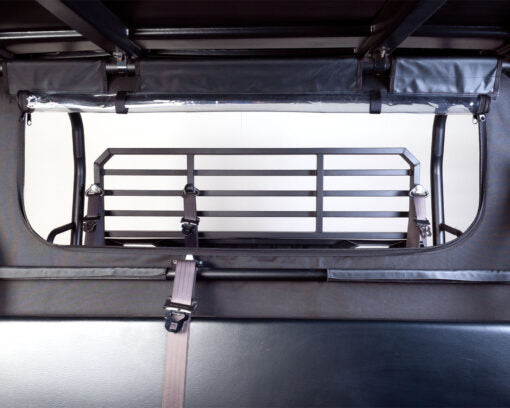 Seizmik Windshield Soft Rear & Dust Panel – Kawasaki Mule Pro FX/FXT - Adventure Parts