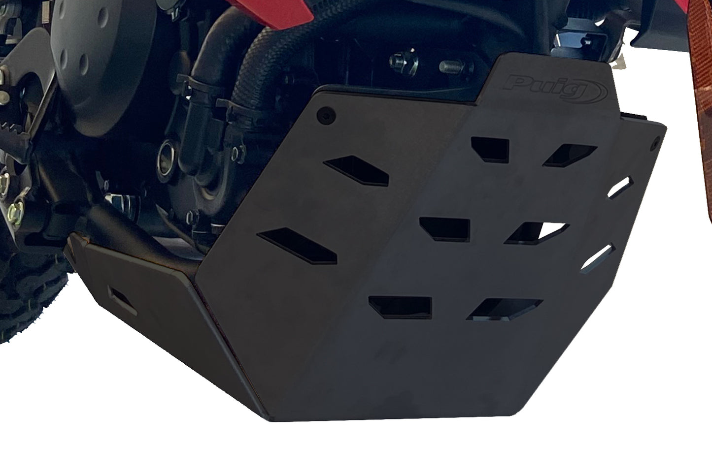 Puig Oil-Carter Guard Skid Plate Kawasaki KLR 650 2022-2024 - Adventure Parts
