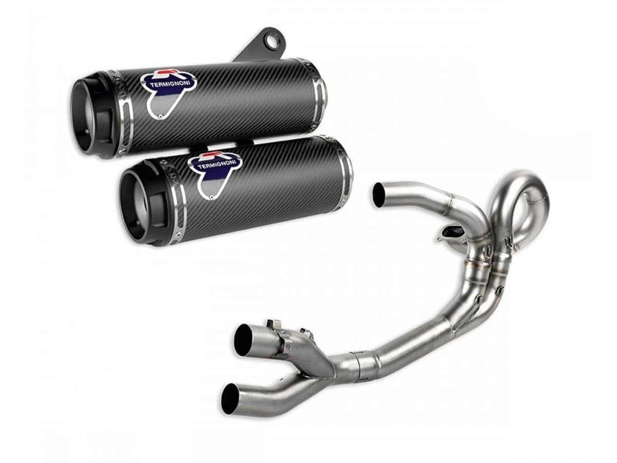 Termignoni Full System Carbon Racing Ducati Monster1200 2017-2021 - Adventure Parts