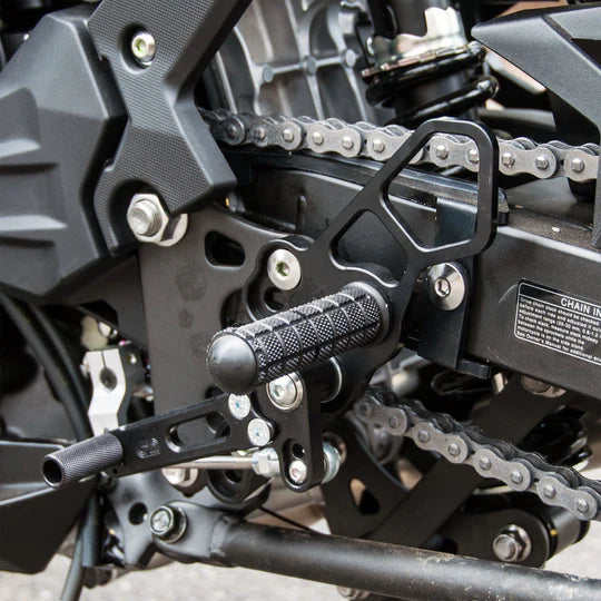 Woodcraft Complete Rearset Kawasaki Z400 2019-2023 - Adventure Parts