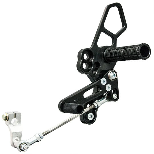 Woodcraft Complete Rearset Kawasaki Z400 2019-2023 - Adventure Parts