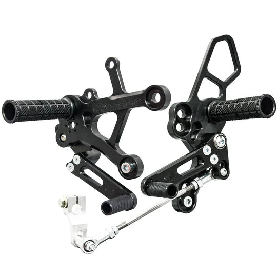 Woodcraft Complete Rearset Kawasaki Z400 2019-2023 - Adventure Parts