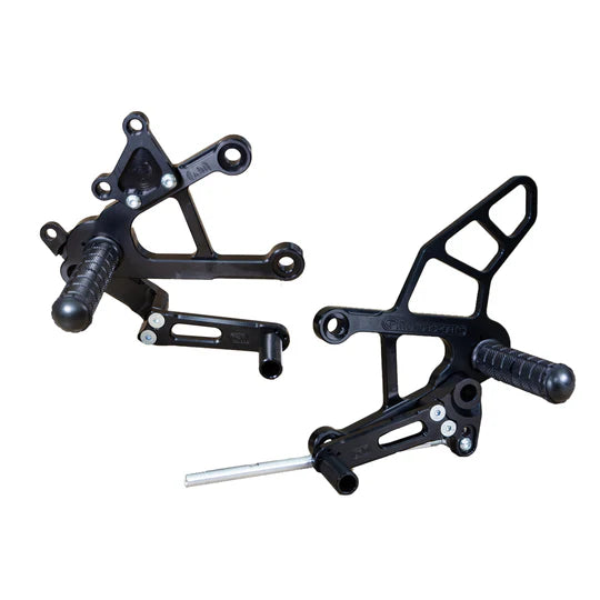 Woodcraft Complete Rearset - STD / GP Shift Kawasaki ZX-6R 2009-2012