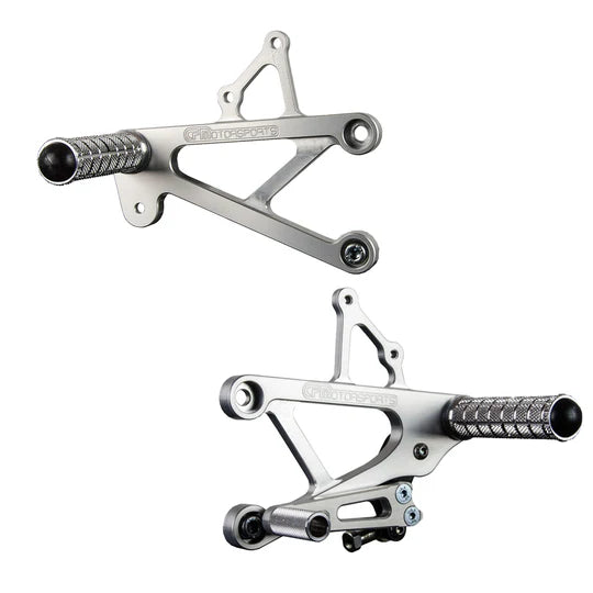 Woodcraft Rearsets Honda CBR600 F4 1999-2006 - Adventure Parts