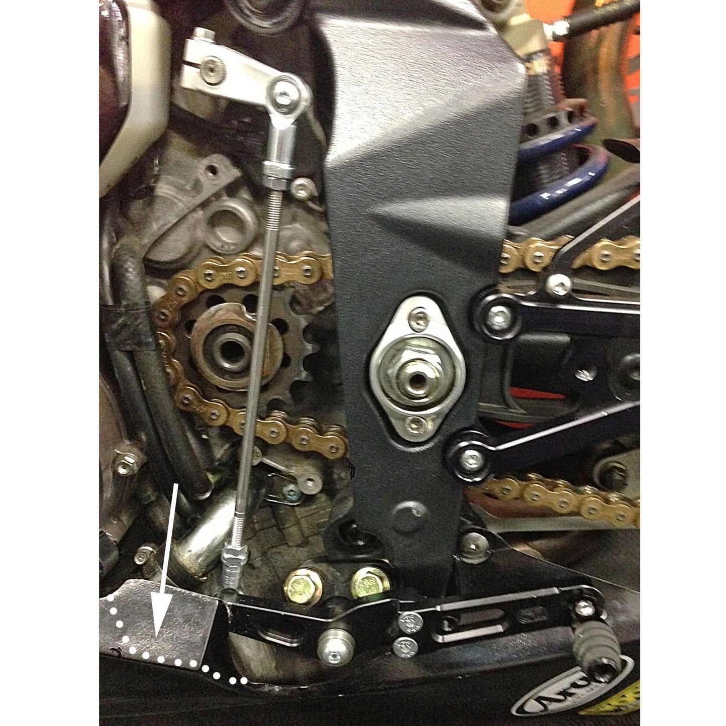 Woodcraft Rearsets - GP Shift w/QS Rod - RACE USE ONLY (No Side Stand) Triumph Street Triple 675 2007-2012 - Adventure Parts