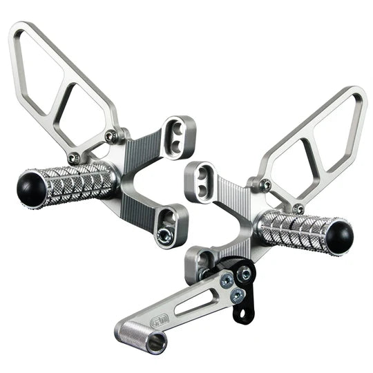 Woodcraft Rearsets w/Shift Pedal and Heel Guard Ducati 748/916/996/998 1998-2003 - Adventure Parts
