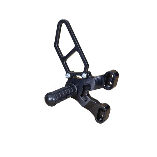 Woodcraft Rearset GP w/Shift Pedal (Factory QS) Ducati 1198SP/848 EVO 2008-2013 - Adventure Parts