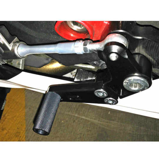 Woodcraft Rearset GP w/Shift Pedal (Factory QS) Ducati 1198SP/848 EVO 2008-2013 - Adventure Parts