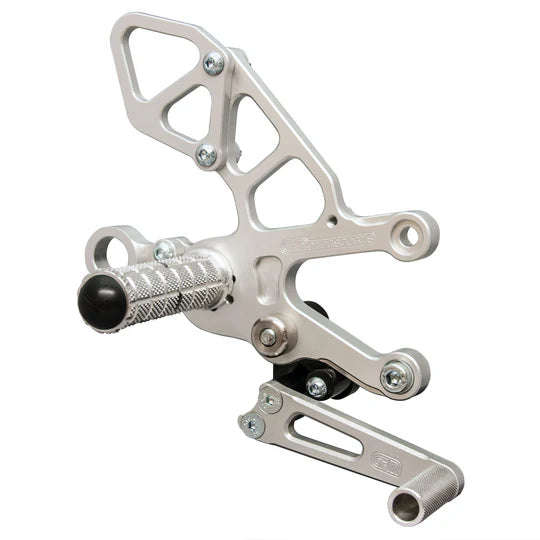 Woodcraft GP Shift Complete Rearset Aprilia Tuono V4 2012-2016 - Adventure Parts