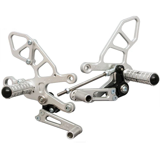 Woodcraft GP Shift Complete Rearset Aprilia Tuono V4 2012-2016 - Adventure Parts