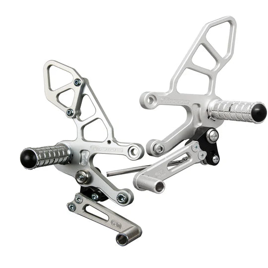 Woodcraft STD Shift Complete Rearset W/Pedals Aprilia Tuono V4 2021-2024