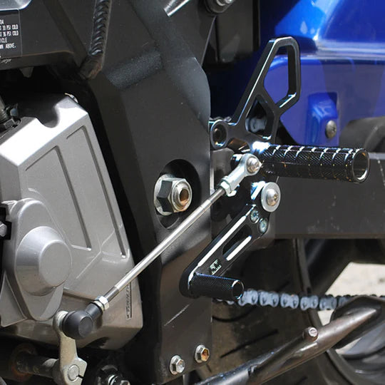 Woodcraft Rearset - GP Shift Suzuki SV650 2003-2012 - Adventure Parts