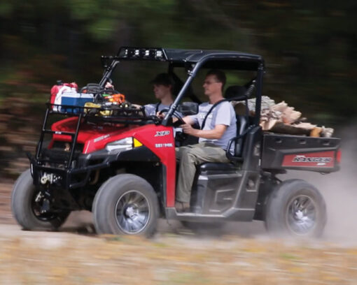 Seizmik Hood Rack – Fits Polaris General