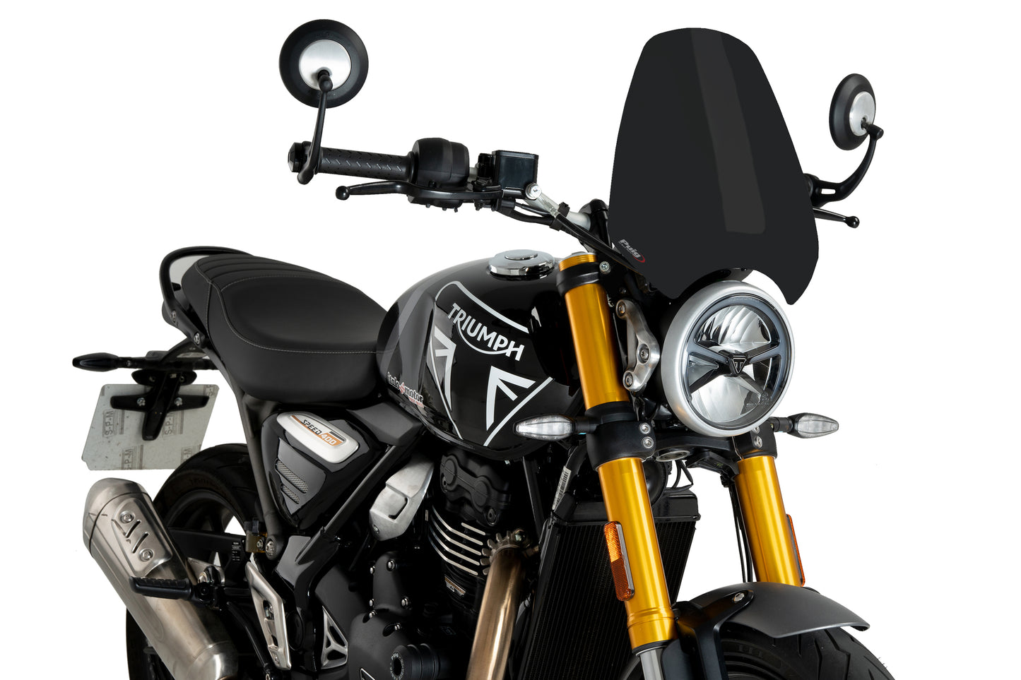 Puig New Generation Windscreen Triumph Scrambler 400X 2024-2025