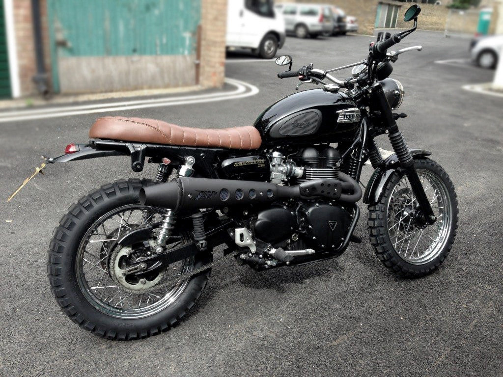 ZARD "Conico" Full Kit High Injection Triumph Scrambler 900 Exhaust 2008-2016