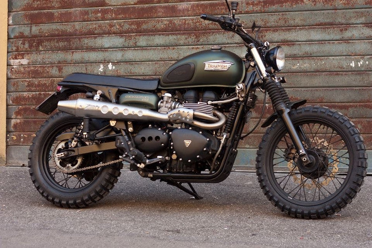 ZARD "Conico" Full Kit High Injection Triumph Scrambler 900 Exhaust 2008-2016