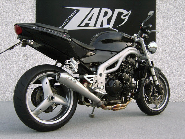 ZARD "Conical" Slip-On Exhaust Triumph Speed Triple 955 2002-2004