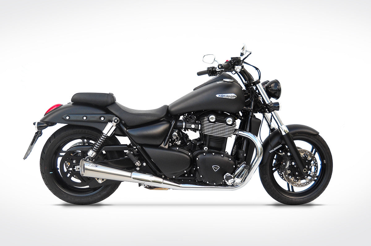 ZARD "Conical" Slip-Ons Triumph Thunderbird 1600 Exhaust 2009-2016 - Adventure Parts