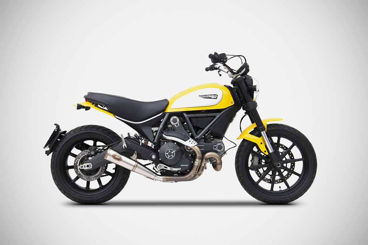ZARD Exhaust Zuma" Slip-On Ducati Scrambler 800 2017-2020 - Adventure Parts