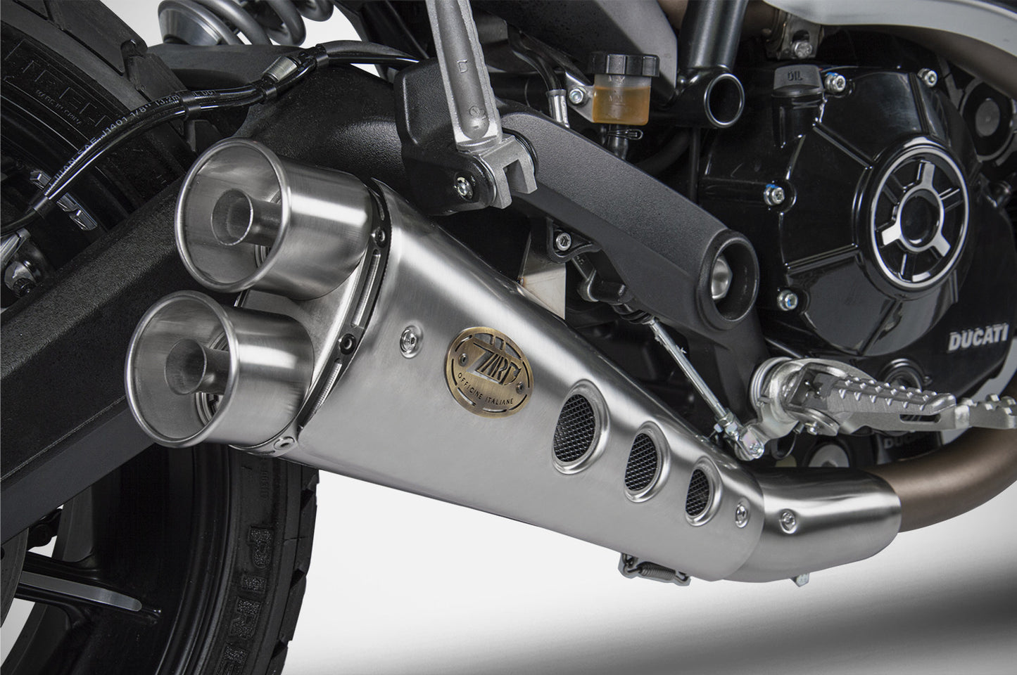 ZARD Exhaust Slip-On "Special Ed" Ducati Scrambler 800 2021-2022 - Adventure Parts