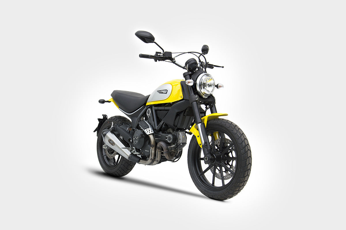 ZARD Exhaust Slip-On Ducati Scrambler 800 2015-2016 - Adventure Parts