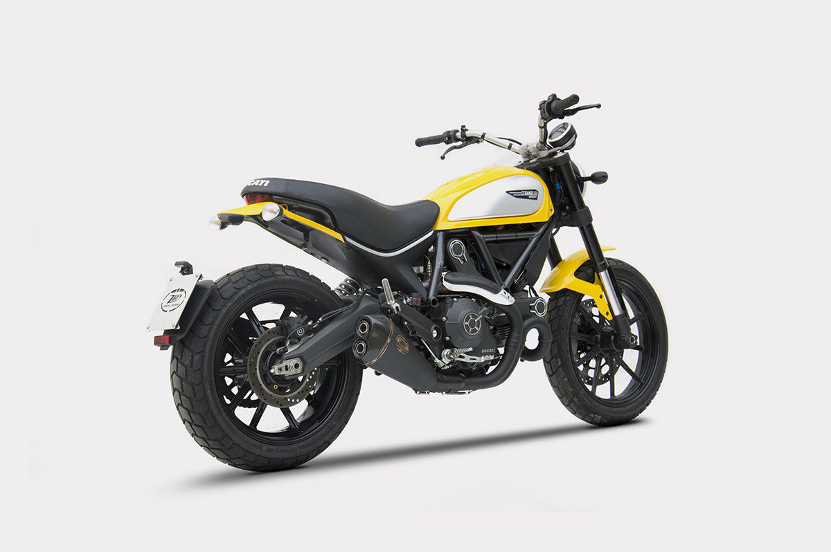 ZARD Exhaust Slip-On Ducati Scrambler 800 2015-2016 - Adventure Parts