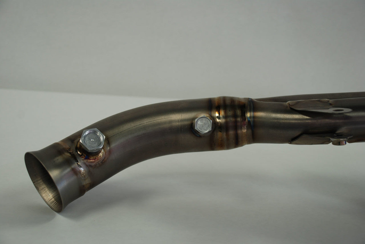 Graves Motorsports Titanium Cat Eliminator Pipe LINK Yamaha R1 2009-2014