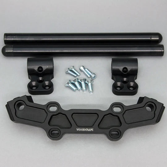 Woodcraft Adapter Plate Yamaha 2017 FZ-09/MT-09 2017-2024 - Adventure Parts