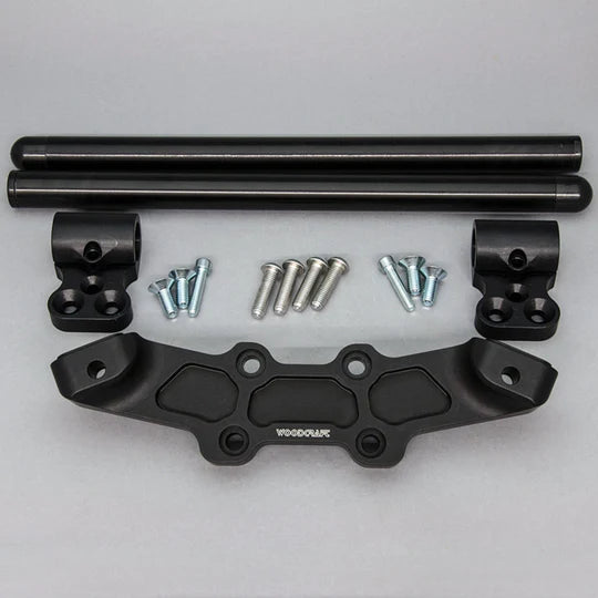 Woodcraft Adapter Plate Ducati Monster 2009-2014 - Adventure Parts