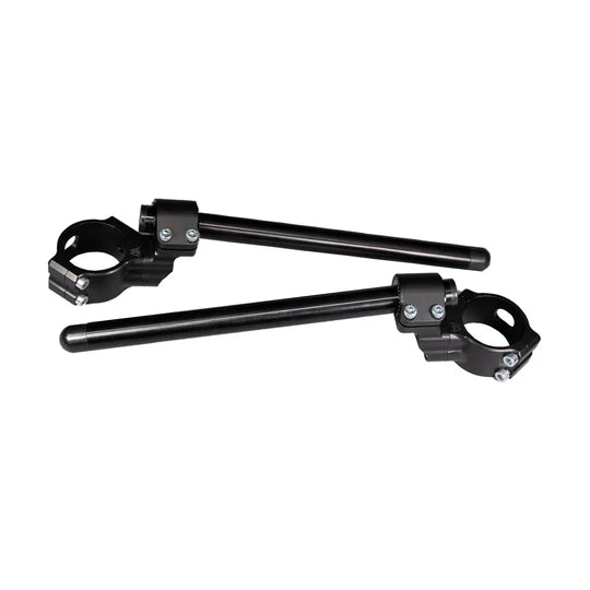 Woodcraft 35mm Adjustable Side Mount Clip-on Riser set w/bars Suzuki GSX-R750 2011-2024 - Adventure Parts