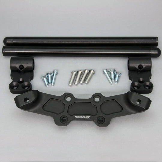 Woodcraft Adapter Plate Ducati Monster 2009-2014 - Adventure Parts