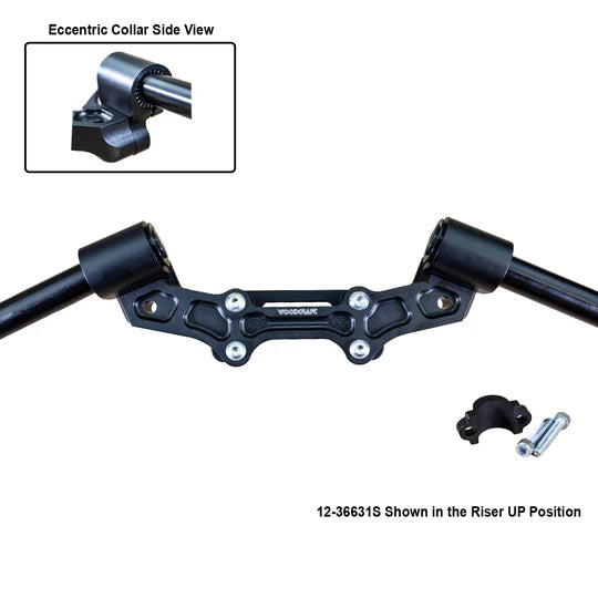 Woodcraft Adapter Plate Ducati Monster 821 2014-2017 - Adventure Parts