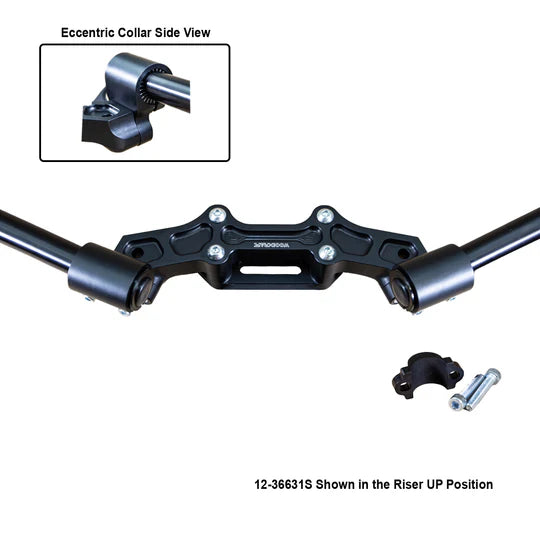 Woodcraft Adapter Plate Ducati Monster 821 2014-2017 - Adventure Parts
