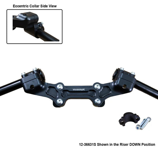 Woodcraft Adapter Plate Ducati Monster 821 2014-2017 - Adventure Parts