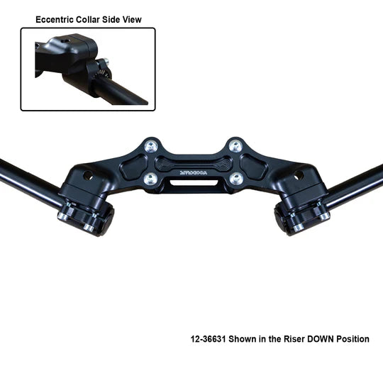 Woodcraft Adapter Plate Ducati Monster 821 2014-2017 - Adventure Parts