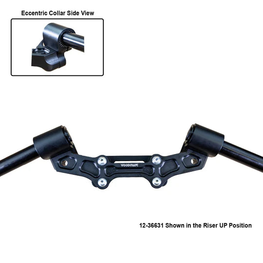 Woodcraft Adapter Plate Ducati Monster 821 2014-2017 - Adventure Parts