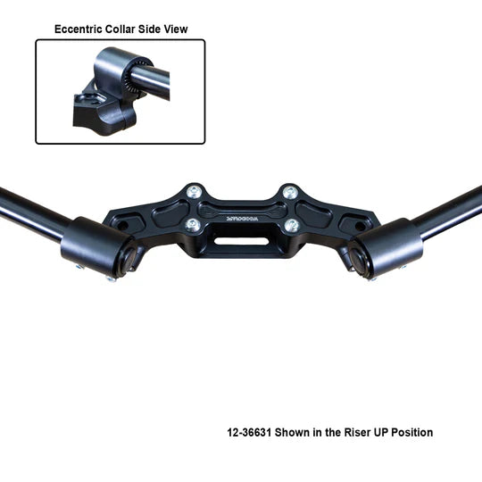 Woodcraft Adapter Plate Ducati Monster 821 2014-2017 - Adventure Parts