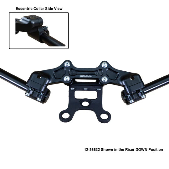 Woodcraft Adapter Plate Ducati Monster 1200 2017-2019 - Adventure Parts