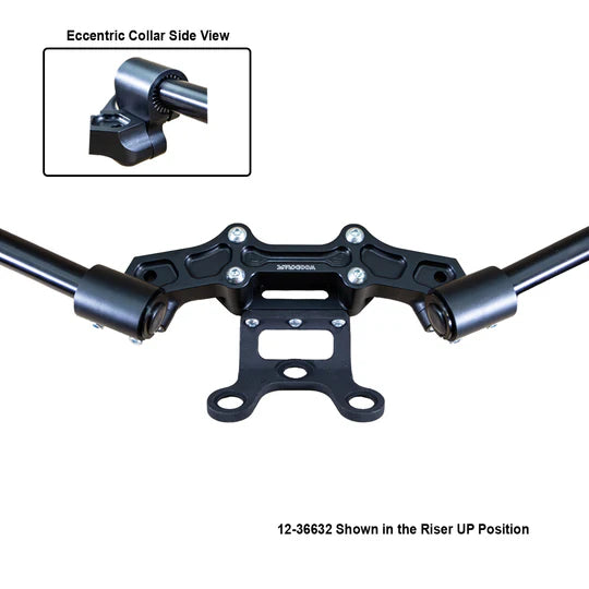 Woodcraft Adapter Plate Ducati Monster 1200 2017-2019 - Adventure Parts