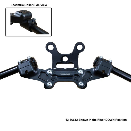 Woodcraft Adapter Plate Ducati Monster 1200 2017-2019 - Adventure Parts