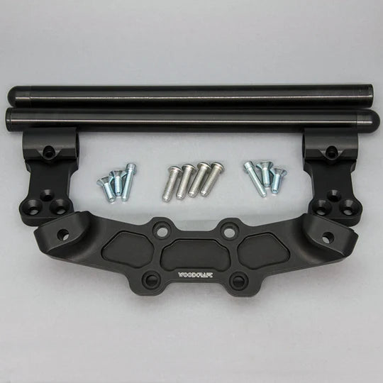 Woodcraft Adapter Plate Ducati Monster 2009-2014 - Adventure Parts
