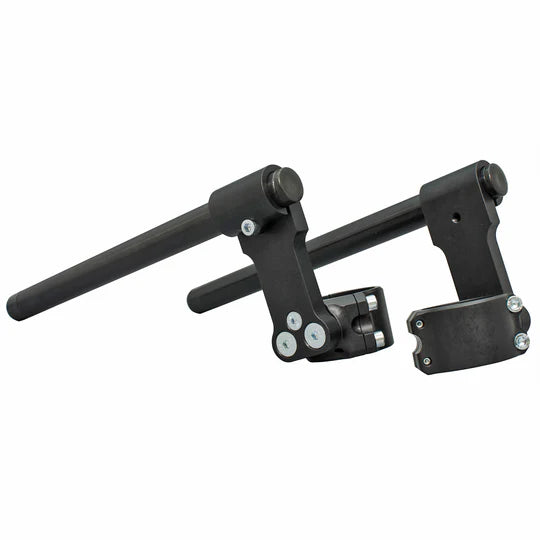 Woodcraft Clip-on Riser with Standard Black Bars BMW R Nine T - Adventure Parts