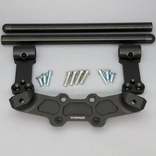 Woodcraft Adapter Plate Ducati Monster 2009-2014 - Adventure Parts