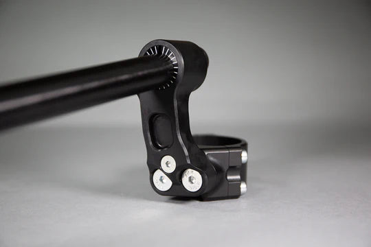 Woodcraft 75mm Side Mount Eccentri Clipons Suzuki SV650 1990-2023 - Adventure Parts