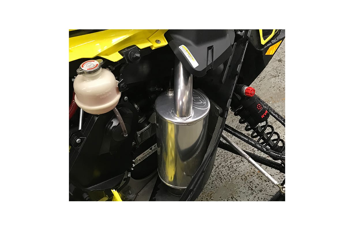 Straightline Performance Summit Sport Lightweight Muffler Ceramic Coated Ski-Doo Gen 4/Lynx 600 EFI/26+NEO 2021-2027