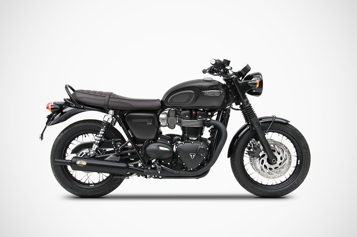 ZARD Exhaust Slip-Ons "Bottle" Triumph Bonneville T120 2016-2020
